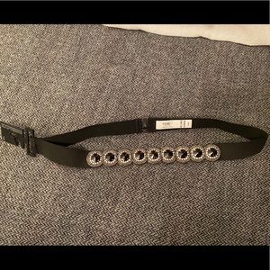 GORGEOUS Black Studded Belt - M/L Express